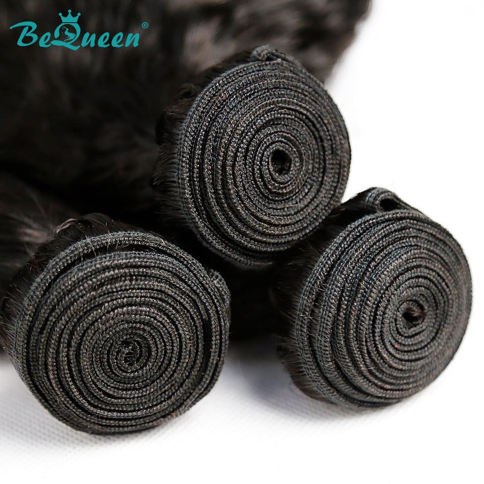 1Pc Kinky straight Best Virgin Human Hair Bundles BEQUEEN HAIR - Image 3