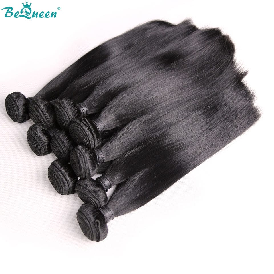 BEQUEEN 10A Straight Virgin Hair Weave 100% Human Hair Extensions - Image 3