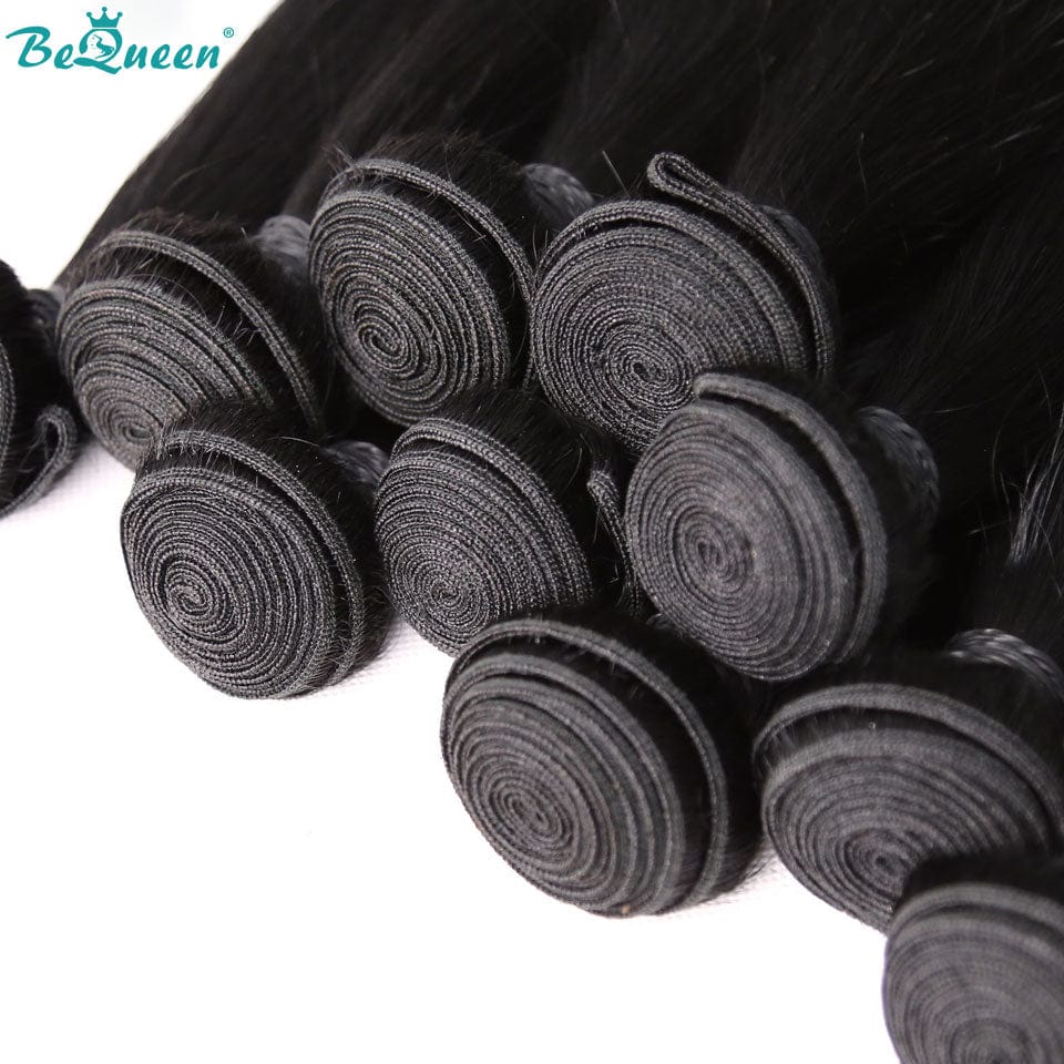 BEQUEEN 10A Straight Virgin Hair Weave 100% Human Hair Extensions - Image 5