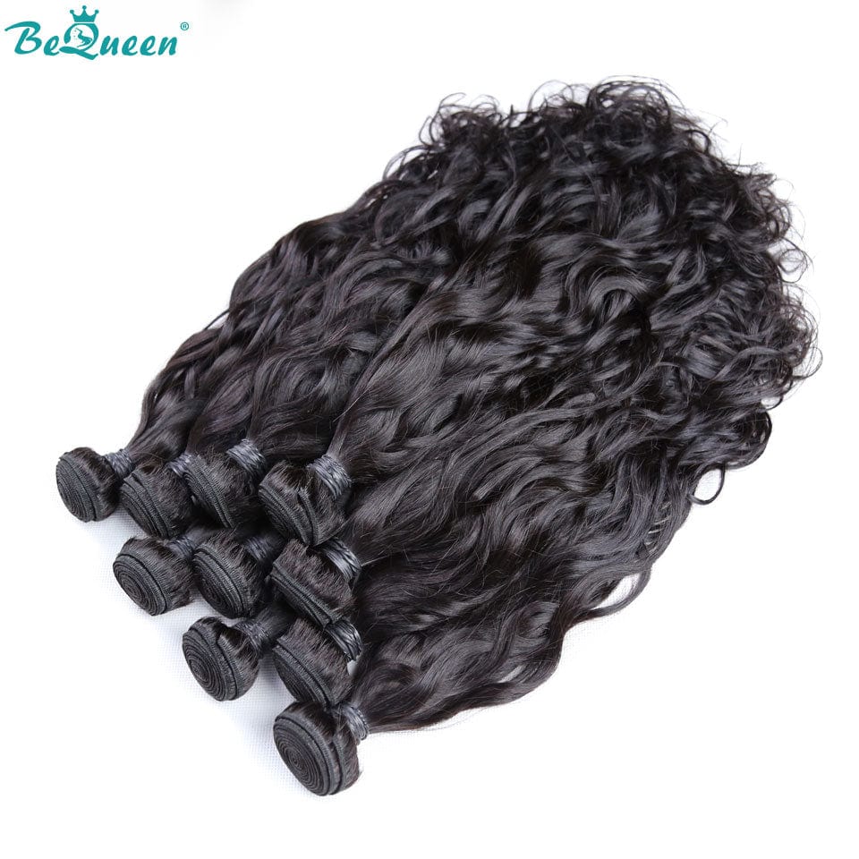 BEQUEEN 10A Water Wave Virgin Hair Weave 100% Human Hair Extensions - Image 3