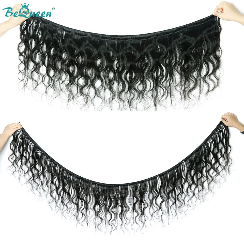 BEQUEEN 3Pcs With 4x4 Closure Body Wavy Best Virgin Human Hair Bundles - Image 3