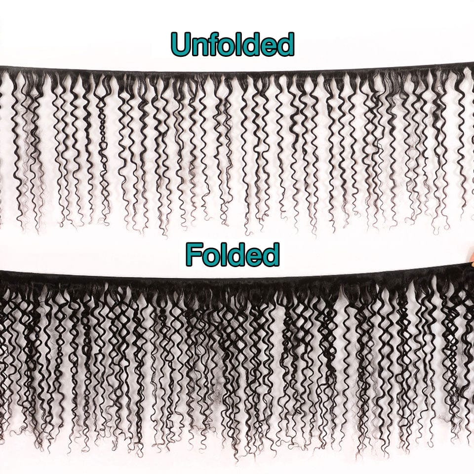 BEQUEEN 3Pcs with Closure Curly Best Virgin Human Hair Bundles - Image 3