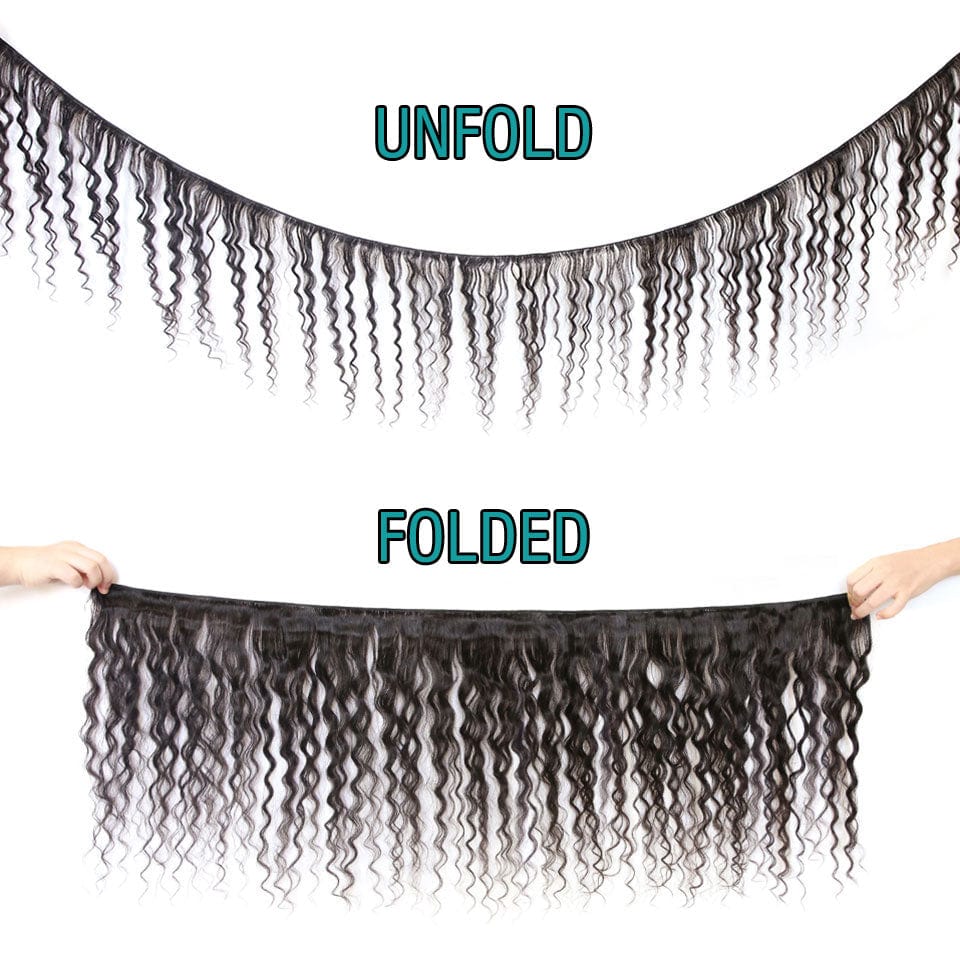 BEQUEEN 3Pcs with Closure Natural Wavy Best Virgin Human Hair Bundles - Image 3