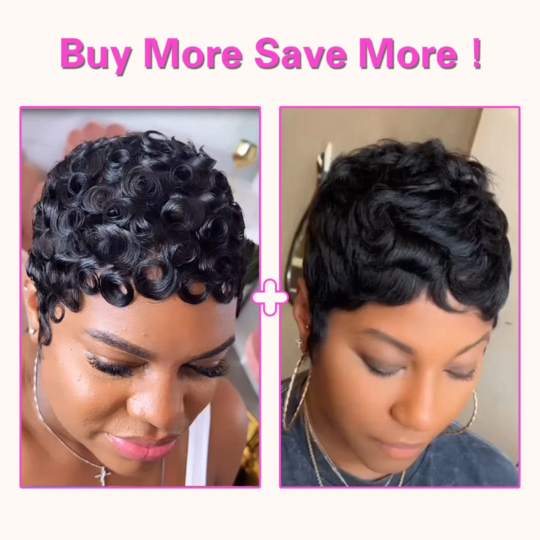 Bequeen Pixie Cut Wig Special Style - Image 4