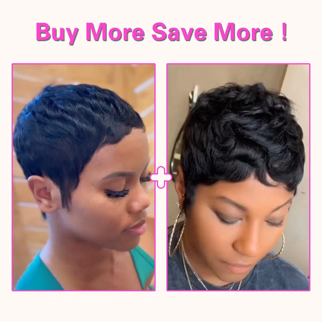 Bequeen Pixie Cut Wig Special Style - Image 3