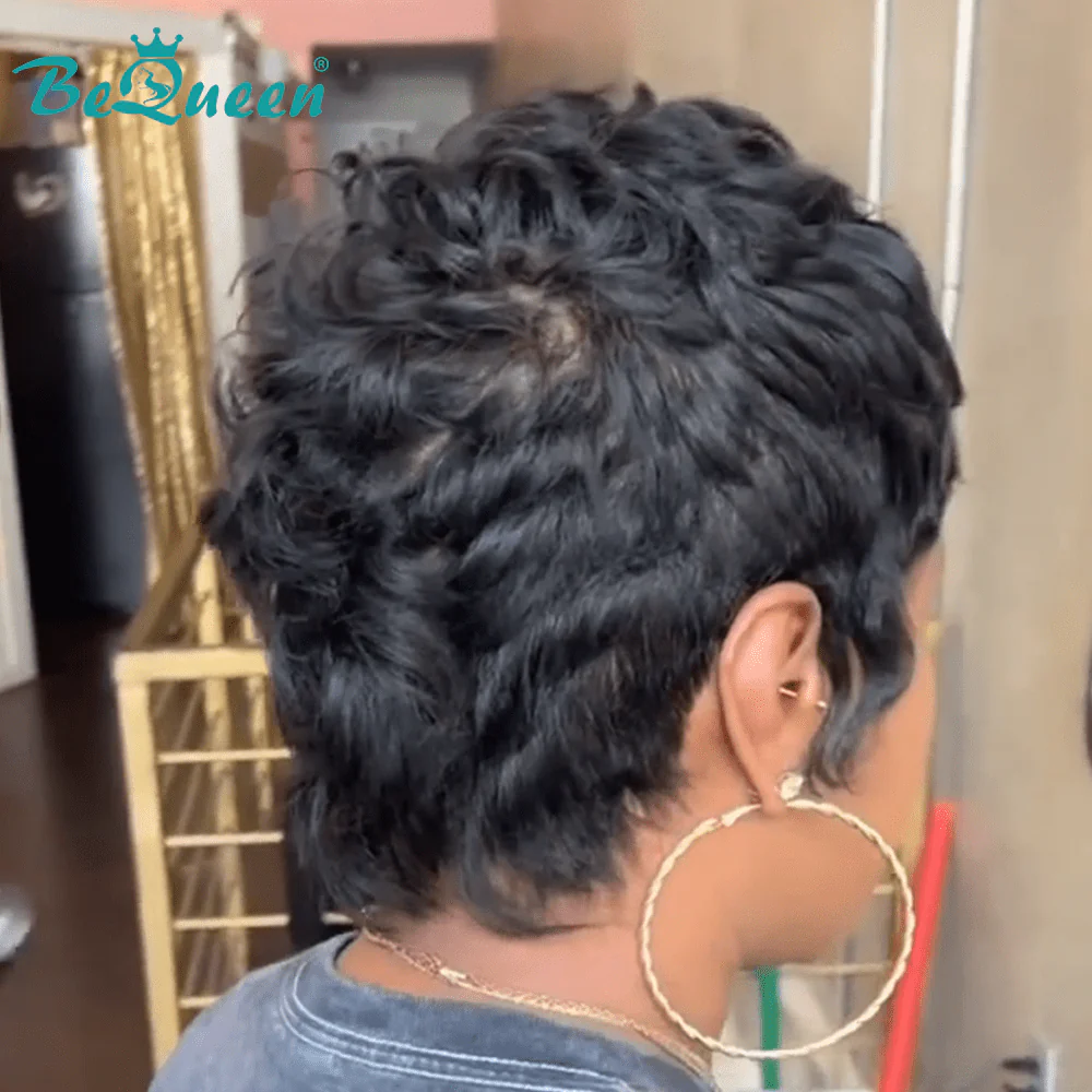 Bequeen Pixie Cut Wig Special Style - Image 6